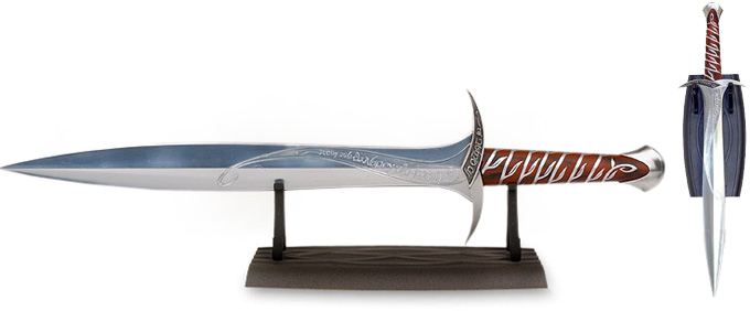 Lord of the Rings LR200 FX Sting Sword of Frodo Baggins by Master Replicas