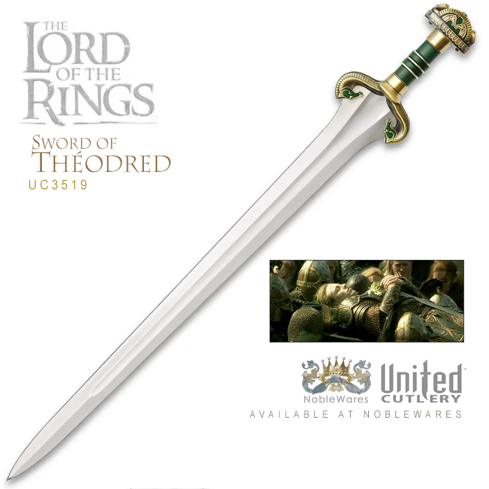 This meticulously detailed sword, with an overall length of 36 1/2"