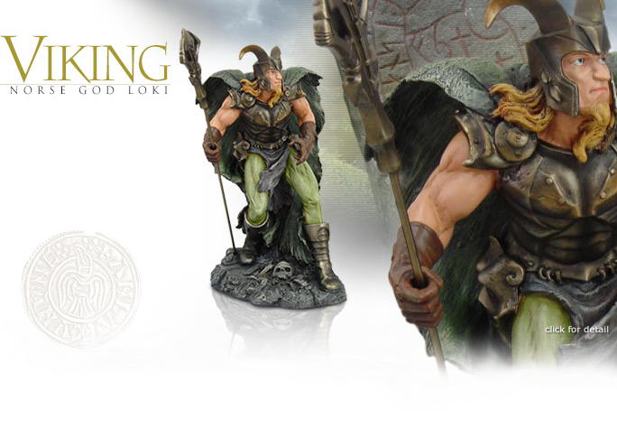NobleWares Image of Viking Norse God Statue 9155 by Pacific Trading