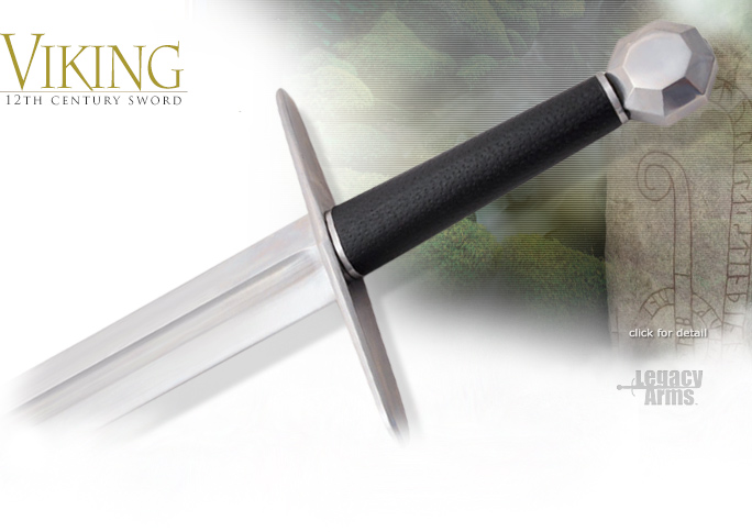 NobleWares Image of IP-003 12th Century Viking Sword and scabbard by Legacy Arms