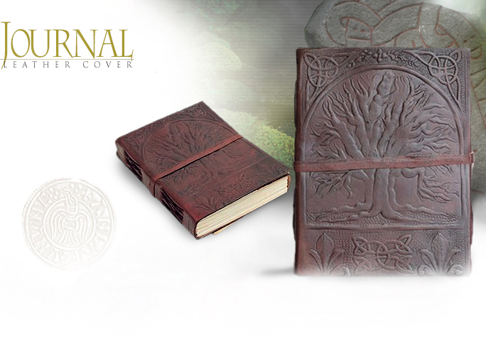 NobleWares Image of Celtic Tree of Life Leather Bound Journal NTV-N8631 by Neptune Trading