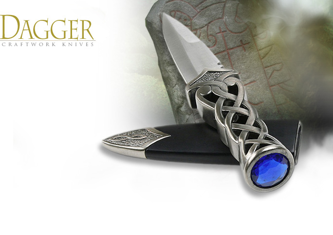 NobleWares image of Celtic Knot Dagger XL116 by Craftwork Knives