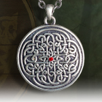 Mystica Collection Celtic Flower Necklace J016 from Pacific Giftware