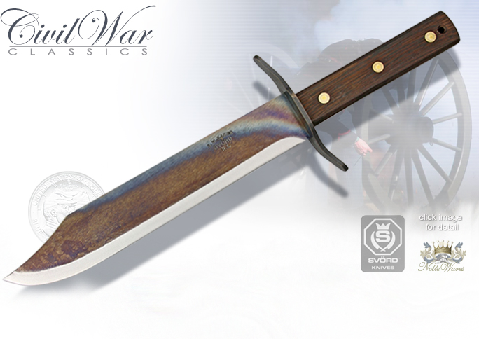 NobleWares Image of 1863 Von Tempsky Forest Ranger Bowie Knife by SVORD of New Zealand