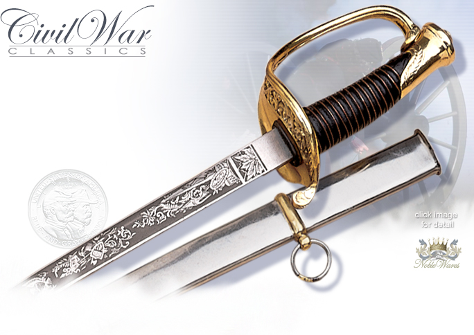NobleWares Image of Civil War U.S. Foot Officer's Sword 06-809