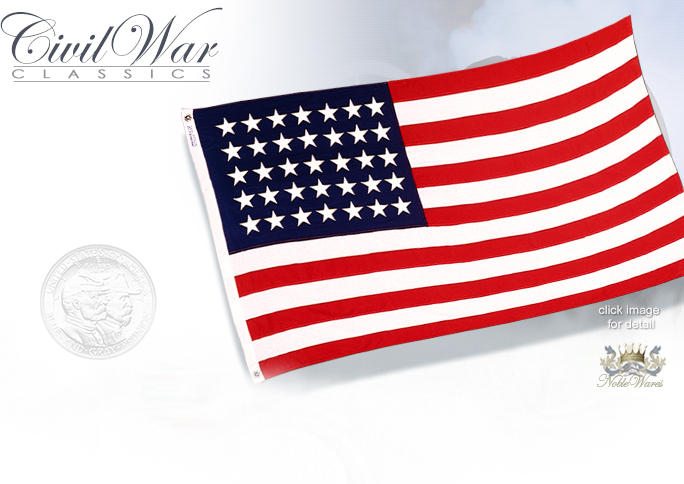 NobleWares Image of Union 35 Star Civil War 3'x5' Nylon Flag 311150 by Annin
