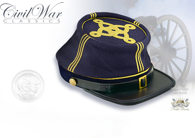 NobleWares Image of Union Cavalry Officer's Kepi 10-17