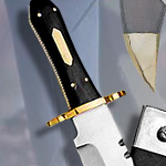 Civil War Replica IXL Bowie Knife model AH3198 by Deepeeka
