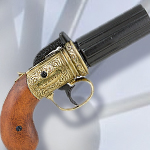Non-firing replica England 1840 Pepperbox Revolver 5071 by Denix