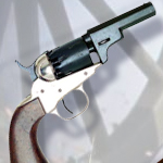 Non-firing replica of Colt 1849 Pocket Pistol Revolver 1259NQ by Denix