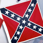 Civil War Square 38 inch x 38 inch Cotton Confederate Battle Flag HCB33C