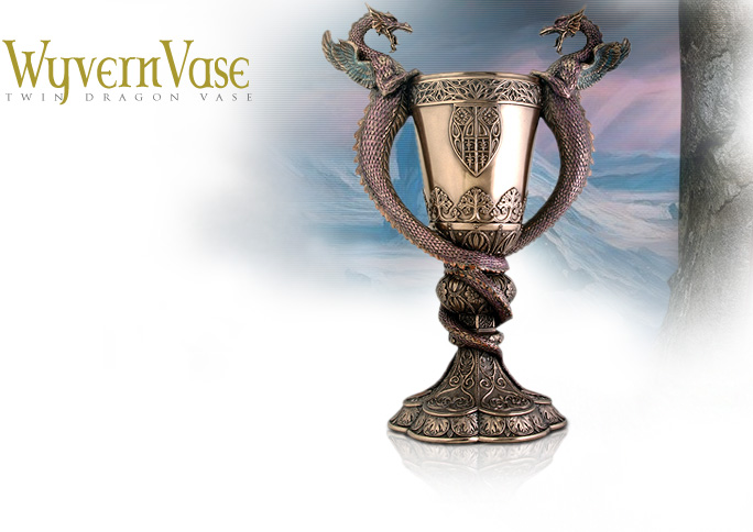 NobleWares Image of Wyvern Vase YT 7616 by YTC Summit