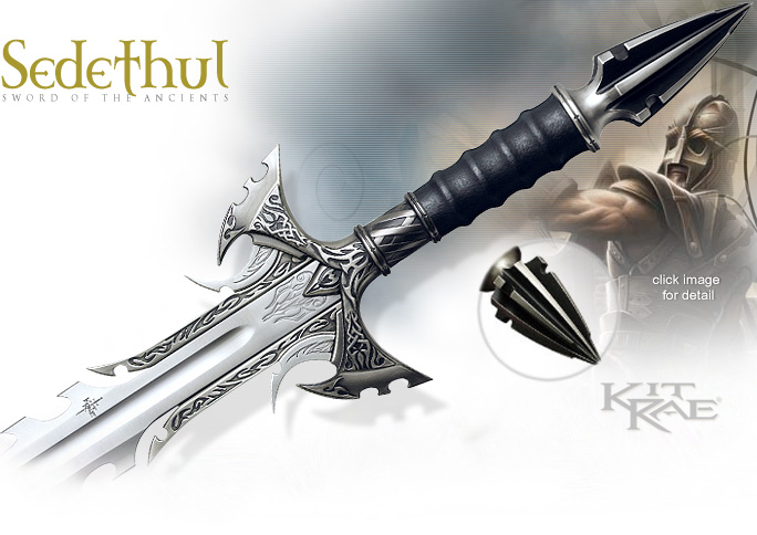 NobleWares Image of Kit Rae Sedethul Sword of the Ancients model KR0051A by United Cutlery