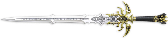 Kit Rae Gold Limited Edition Vorthelok Sword of the Ancients model KR0046G by United Cutlery