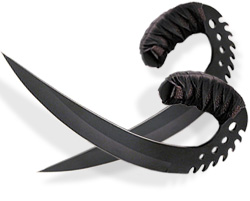 Tom Anderson Chronicles of Riddick Saber Claw Set MC2069 by Master Cutlery