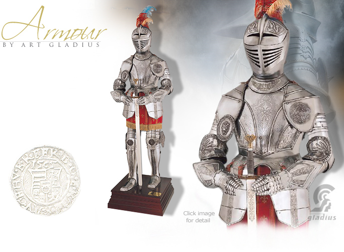NobleWares Image of AA703 16th Century Suit of Armour by Art Gladius