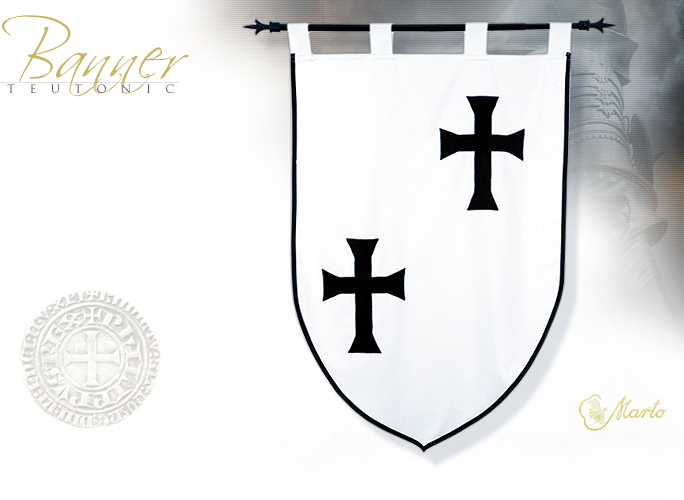 NobleWares Image of Banner of Knights of the Teutonic Order MF1529 and MF1529.1 by Marto of Spain