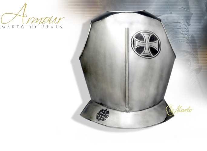 Templar Cross Decorative Breastplate 945.3 by Marto Martespa of Spain