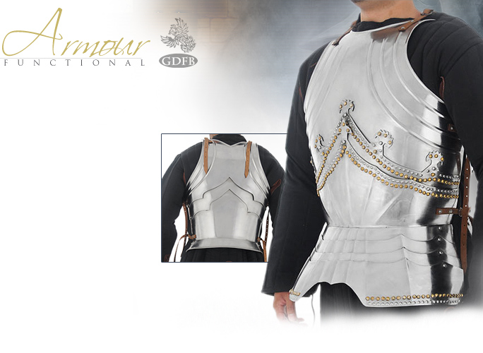 NobleWares Image of Functional Cuirass Decorated AB0017 by GDFB