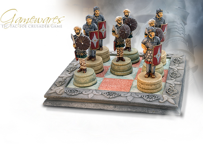 NobleWares Image of Tic-Tac-Toe Crusader Game Set 5925 by YTC Summit Collection