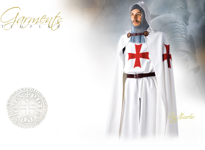 NobleWares Image of Templar Knight Tunics MF1516 and Templar Cloak MF152 by Marto of Spain