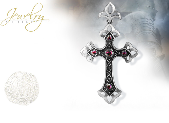 NobleWares Image of Fleury Cross Pendant 2781 by Design Doranne and YTC Summit Collection