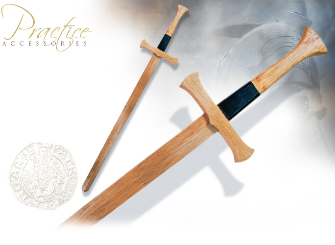 NobleWares Image of Medieval Wooden Practice Sword "Narsil" M70061 Made in China