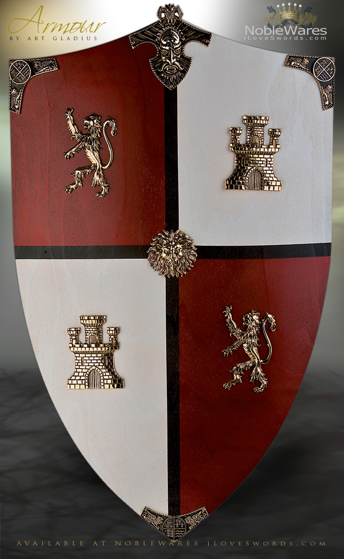 El Cid wooden Shield AG873 by Art Gladius of Spain