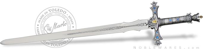full view image of Sword of King Arthur 35001 by MARTO of Toledo Spain