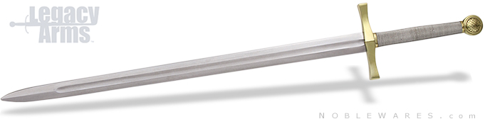 full view image of Functional Excalibur Sword IP-352 by Legacy Arms