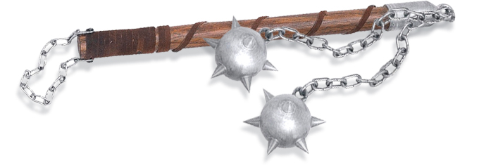 Medieval Single Ball Spiked Flail PA200609