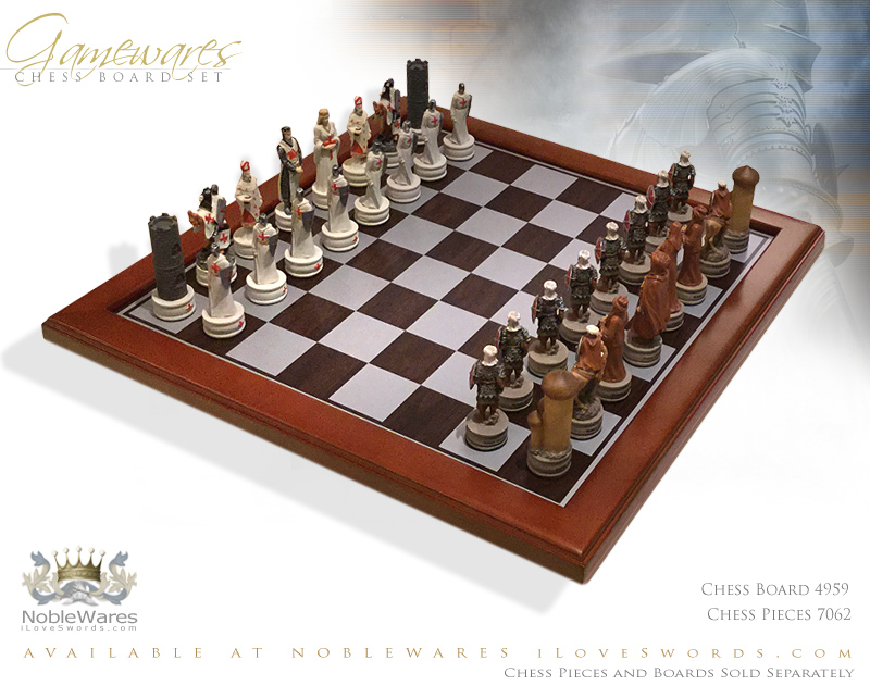 Buy both the Crusades Pieces (7062) and a Chess Board (4959) for Combo Savings! 