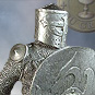 Arthurian Chess Set Royal Guard Pawn chess piece MECE006 by Les Etains Du Graal