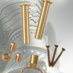 3 piece brass sword and dagger hanger set long