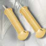 brass floating post hanger set long