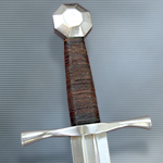 Blunt Stage Combat 12th Century Holy Land Crusader Sword with Scabbard AH6955F by Deepeeka