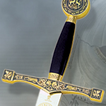Sword Excalibur Deluxe Gold Edition 514 by MARTO of Toledo Spain