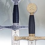 Excalibur Cadet 29.5" Short Swords 8640 Gold and 8641 Silver by MARTO
