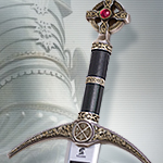 Decorative Albion Sword of Robin Hood (Bronze finish) SG223 by Art Gladius of Spain