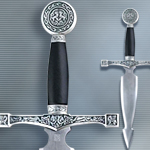 Decorative Silver Excalibur Dagger 732 by Marto of Toledo Spain