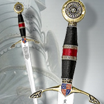 Decorative Black Prince Dagger SG550 Elite Edition by Art Gladius