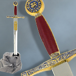 Mini Excalibur Sword in the Stone Desk Set MG01 MG011 by Art Gladius