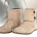 Side bound Leather 11th Century Norman Boots by Get Dressed For Battle GDFB