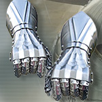 NW1682 Customizable Bolted Gauntlets by Legends In Steel