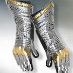 NW8082F Fluted Gauntlet Pair made in India
