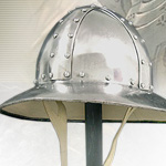 Leather Lined Kettle Hat Helmets AB0387 & AB0388 by GDFB