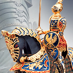 German Mounted Knight Decorated 5502 by Art Gladius of Spain