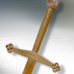 Medieval Wooden Practice Sword "Highlander" M70030 Made in China