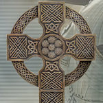14" Celtic Wall Cross 9159 by Pac Trad