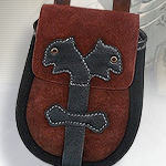 Medieval Leather Pouch with Dragon Heads Design AH4166 by Deepeeka of India